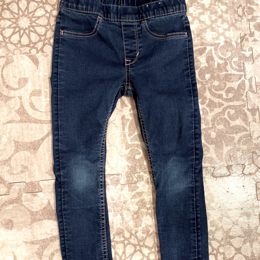 H&M super skinny stretch jeggings size 3/4